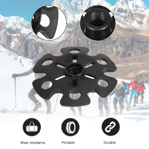 5 stk./pose Trekkingstang Sne Mud Ski Kurv Gåtur Vandrestav Udskiftning Tilbehør