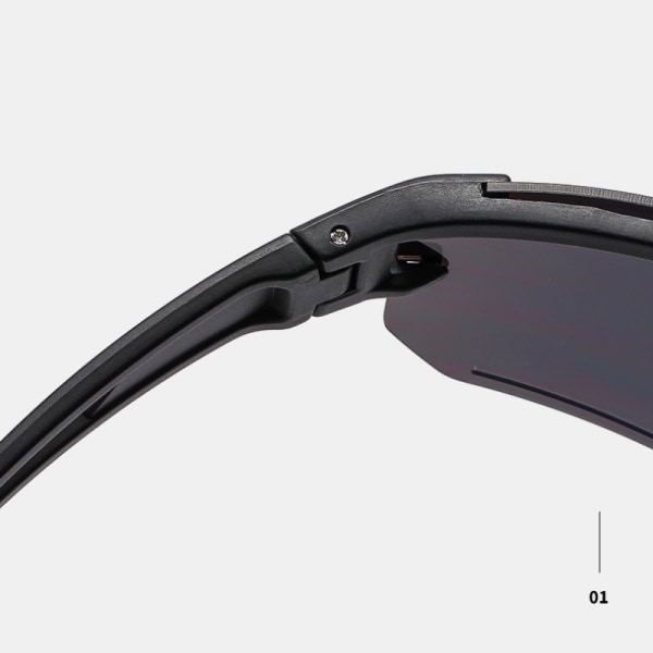 Cykelglasögon, UV400-skydd utomhussportglasögon för unisex，körning, surfing, löpning, skidåkning, fiske（2）
