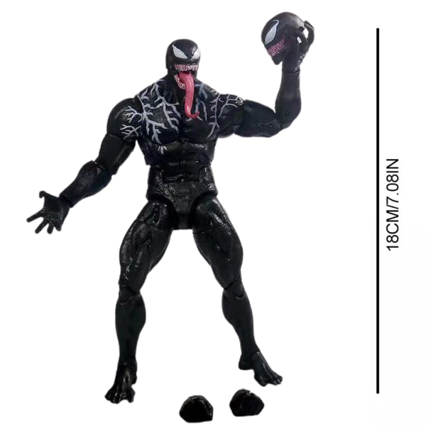 7in Actionfilm PVC Figur Led Bevægelig Dukke Legetøj til Børn Samleobjekt Model Legetøj Gave Kage Top Dekoration