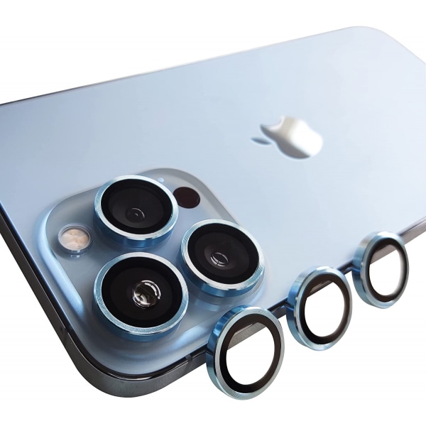 Kameralinsskydd för iPhone 13 Pro, Linsskydd för 13 Pro Max, Cover i metall kompatibelt med iPhone 13 Pro Max (6,7 tum) / iPhone 1