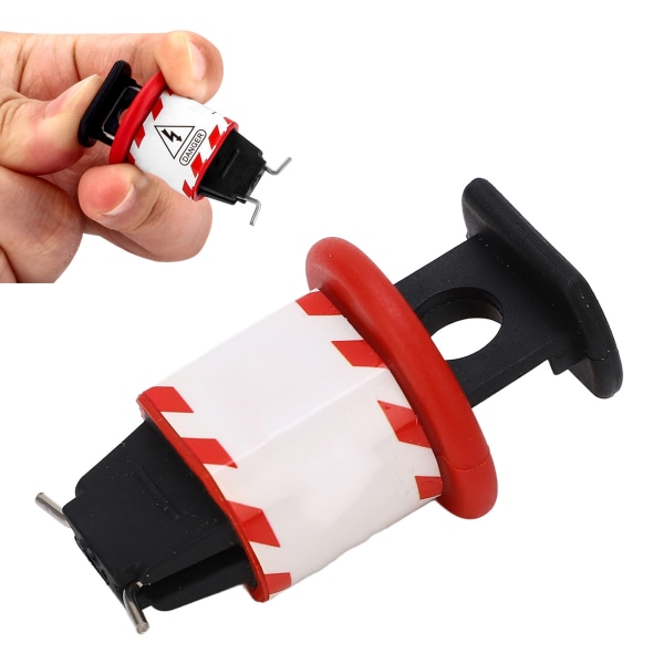 Pin Out Standard Säkring Lås Säkerhet Miniatyr Elektrisk Luft Brytare Switch Handtag Lockout för Power Isolering
