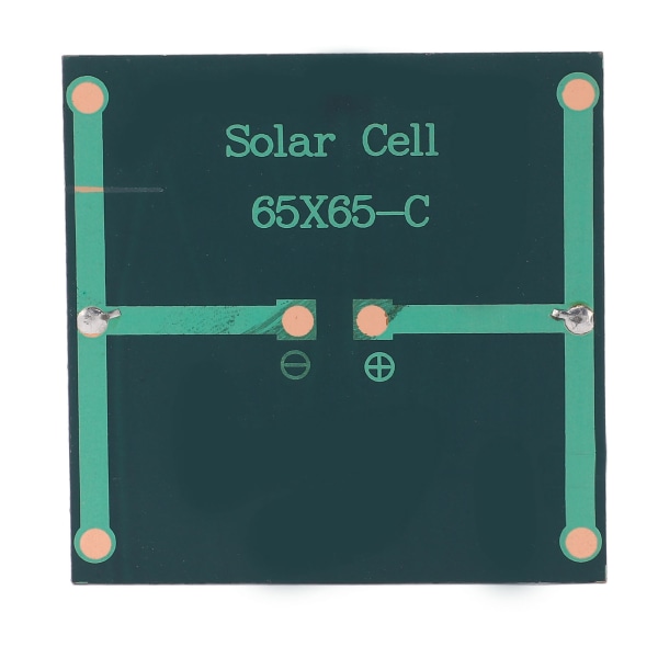 Bærbar 0,6W 3V Polysilicium Solpanel Niveau A Solcelleopladningspanel Modul til Solhavebelysning