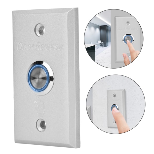 Dør adgangskontrol system exit knap dør tryk release switch med indikator lys