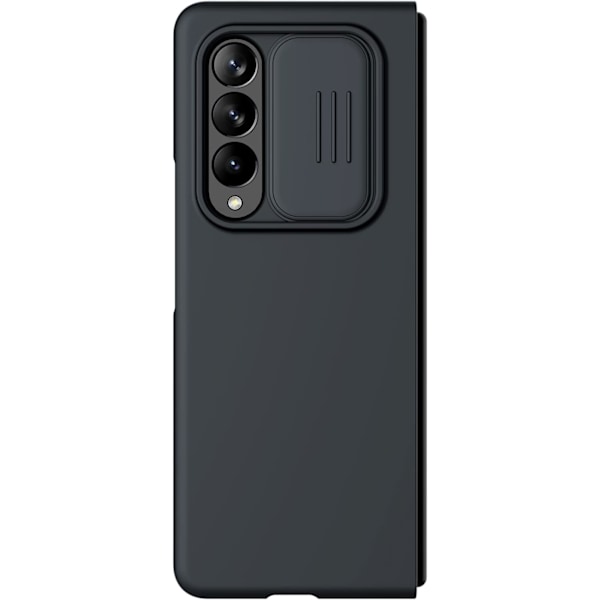 Samsung Galaxy Z Fold 3 Mobilskal - CamShield Silikonskal med Kameraskydd, svart
