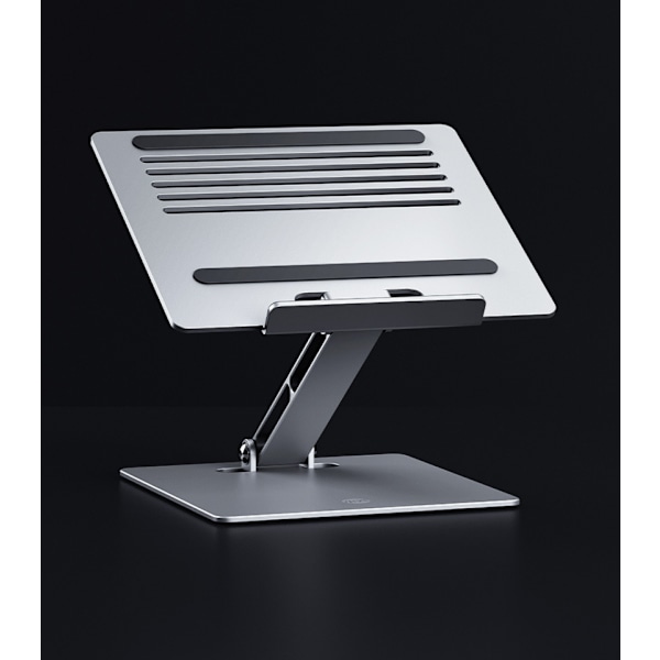 Ergonomiskt Laptopställ för Skrivbord, Justerbar Höjd Upp Till 30 cm, Laptop Riser Datorställ för Laptop, Portabla Laptopställ, Passar M