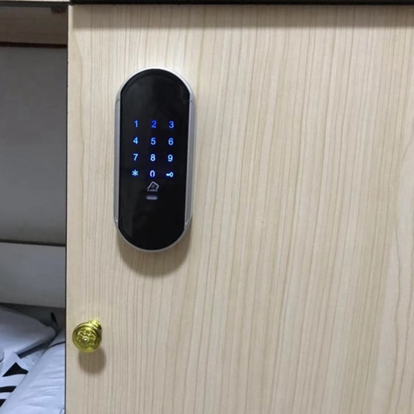Smart elektroniskt lösenordskodat induktivt lås Bastu Gym Skåp Skåp Induktion Chifferlås