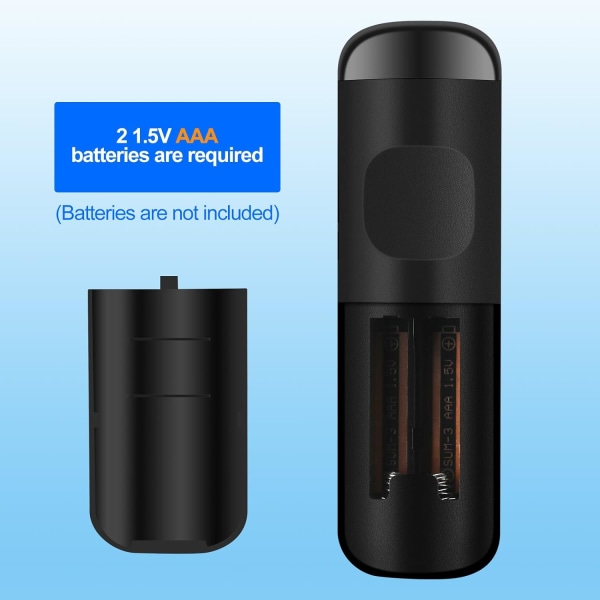 2-pack ersättningsfjärrkontroller för Roku TV, infraröd fjärrkontroll ENDAST för TV, INTE för andra Roku-enheter style 2