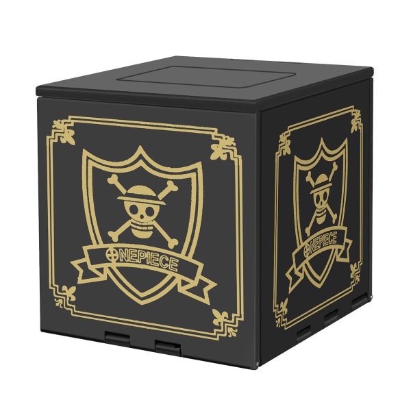 Kompatibel med Nintendo Switch, Extra Large Capacity Switch Game Case, Uppgraderad 41 Slots Switch Game Card Storage Box, Press to Unfold Fun Card Case Pirate King Straw Hat