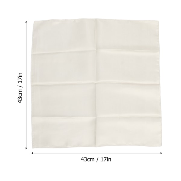 24pcs Quadrate Satin Napkin 17x17inch Soft Glossy Delicate Table Napkins for Weddings Party Ceremonies
