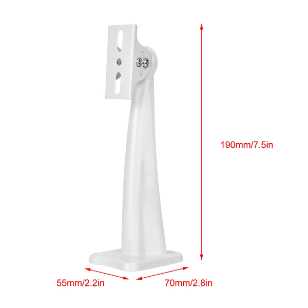 Aluminiumlegering Beslag Stativ Vægmontering til Overvågningskamera 19cm