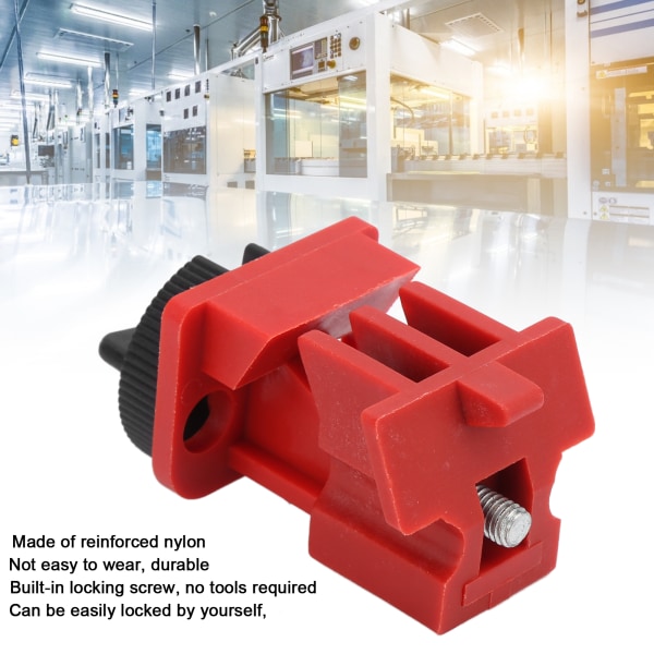 Kretsbrytarlås Elektrisk Säkerhetslås Miniatyr Universal för Ström Isolering Pinout