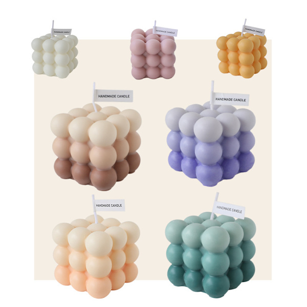 Doftljus Olika dofter, Kreativ form Aromaterapi ljus för dagligt liv och helgdagar, fester, middagar（Gradient kaffe）
