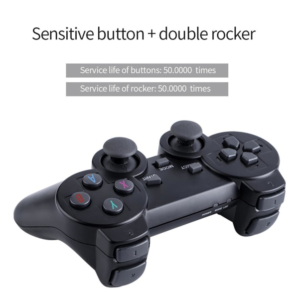 2.4G trådløs spillkontroller trådløs gamepad joystick komfortable datamaskintilbehør