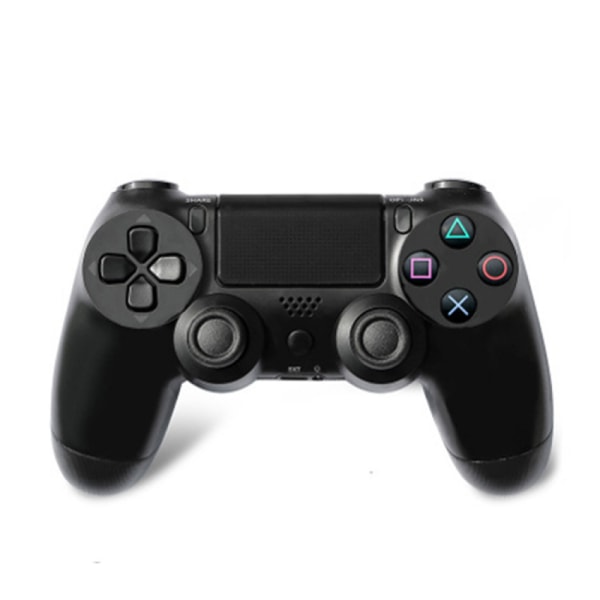 Trådlös handkontroll kompatibel med PS4/Slim/ Pro/PC, Sexaxlig vibrationsfjärrkontroll för att styra PS4, Bra Gamepad-present för barn/man/flickor/kvinnor