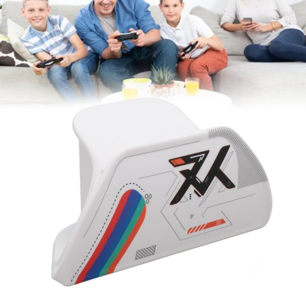 Spillkontrollstativ for spillkontrollere, plassbesparende spillkontrollholder med batterilagring for Xbox Series S X-kontroller