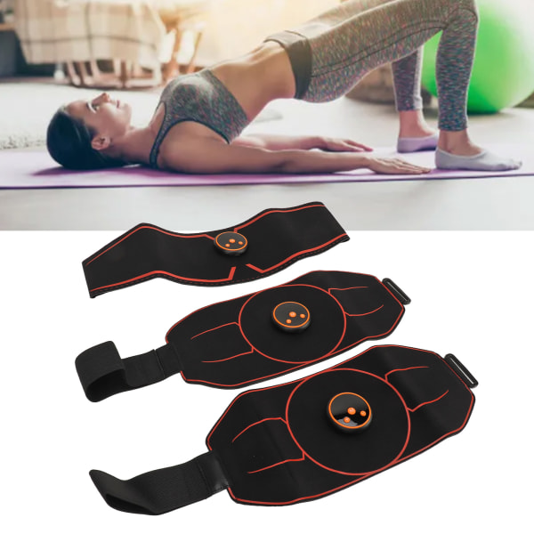 Magträningsbälte Effektivt 15 nivåer styrka abs stimulator träningsutrustning för ben magmuskler