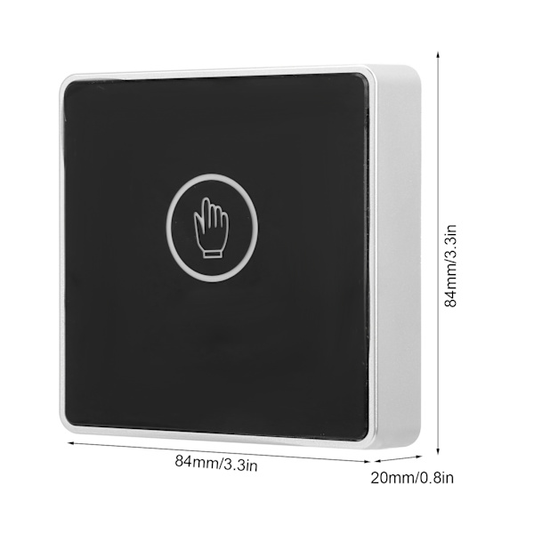 DC12V Infraröd Dörrutgång Induktion Kontakt Release Switch med LED för Kontor Hem