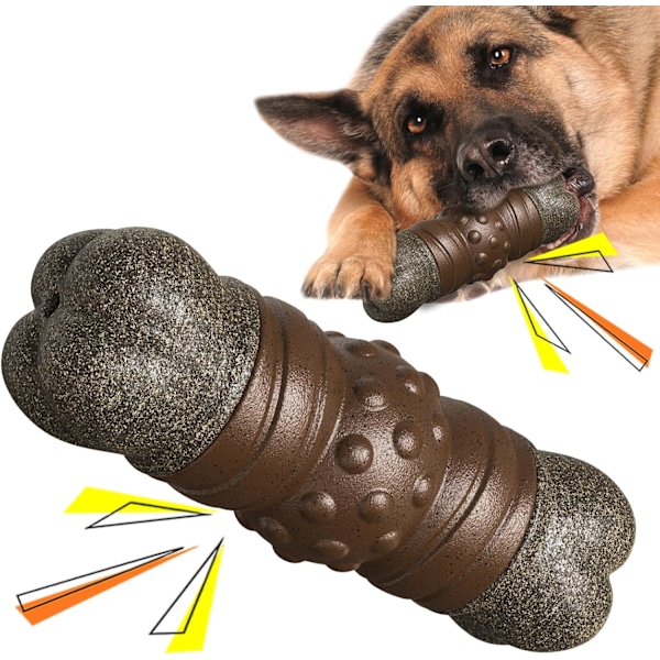 Hundleksak för Tugg, Oförstörbar Hundleksak, Matutdelande Interaktiv Hundleksak, hund, Naturgummi Hundleksak för Små/Mellanstora/Stora Hu