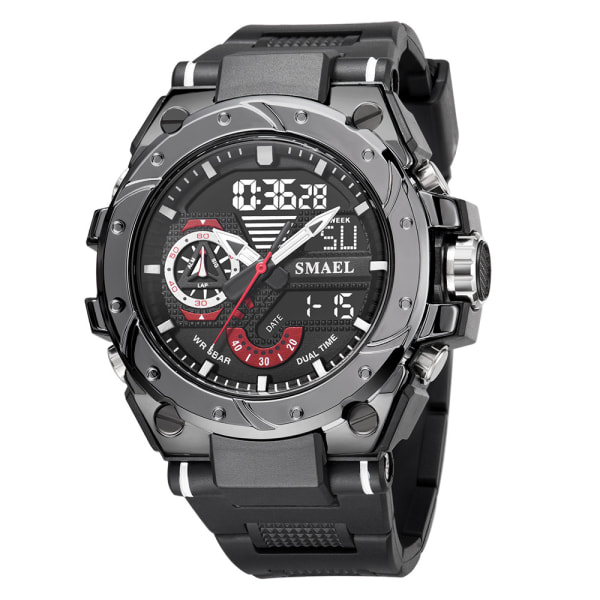 Men's digital watch, luminous digital watch, 50M waterproof