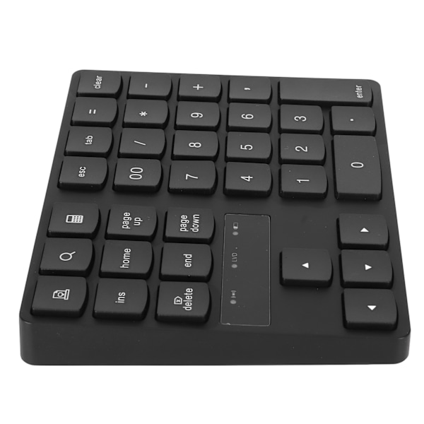 35-tasters mini numerisk tastatur U-formede taster 32,8 fot overføringsavstand lav støy 2,4G trådløs tallpute for bærbar PC