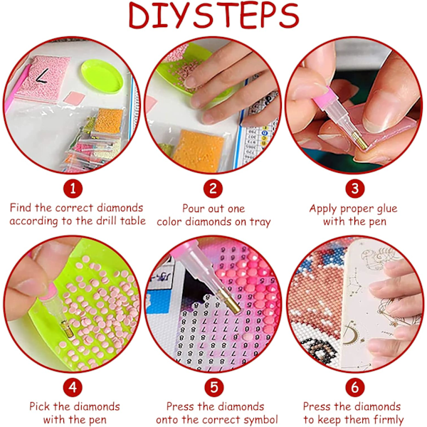 (30 × 40 cm, Kukka I) DIY-timanttimaalaus, Kukat 5d Timantti P-YL-