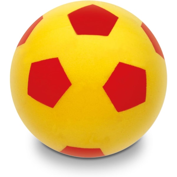 Soft Football 200 – svampboll diameter 20 cm – 1 mjuk boll – blandade färger – 07852