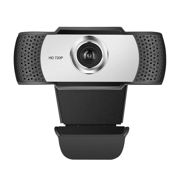 HD Webcam with USB 2.0 Connection, Built-in Microphone, Real Resolution and Plug&Play