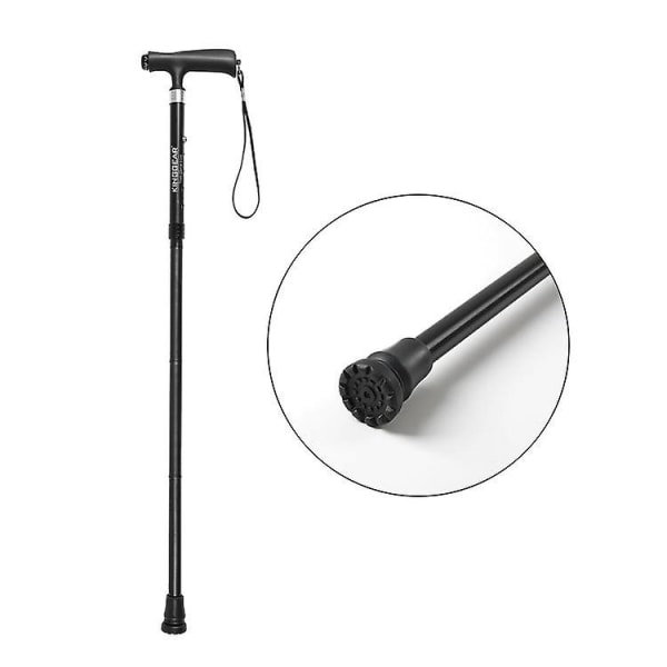 Folding Walking Stick with LED Light Portable Walking Stick Foldable Walking Stick Men Women