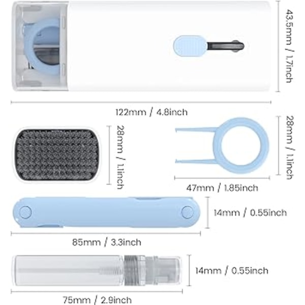 USB 3.0 Hub - 4-ports udvidelse med 1 USB 3.0 & 3 USB 2.0 Multi USB-stik til Macbook Pro, Windows, flere porte til pc