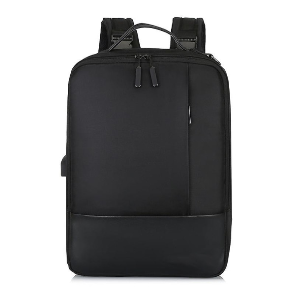 SJ0100 Laptop Shoulders Backpack USB Port Outside Travel Handbag Notebook Computer Shoulder Bag Busi