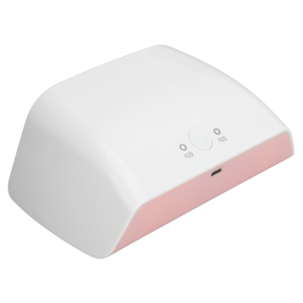 Neglelampe 30W 15 stk. Lyschips LED Manicure Lys med USB-opladningskabel til Salon Pink