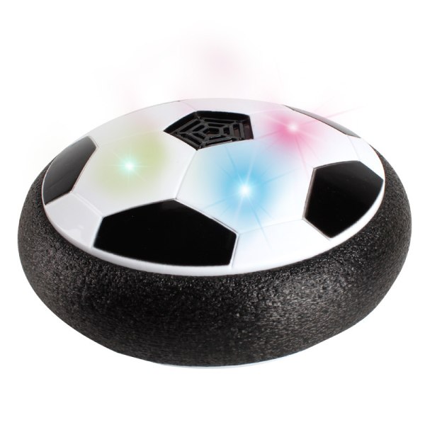 Hover-fotboll inomhus med LED-ljus ja musik Julklapp till barn Uppladdningsbar modell - med ljus
