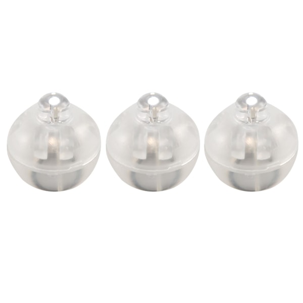 100 stk/pakke 100 X Runde Led Flash Ball Lampe Ballonglys lang standbytid for Papirlykt Ballong