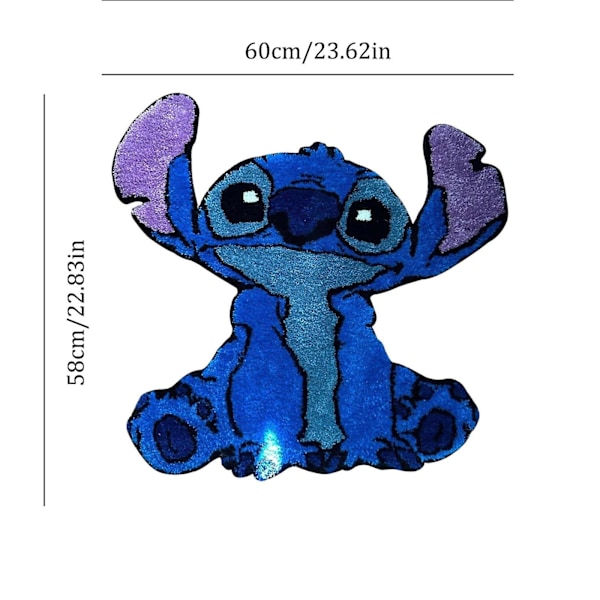 Cartoon Lilo & Stitch Dörrmatta, Anime Mattor För Flickor Barnrum Barns Rum Heminredning