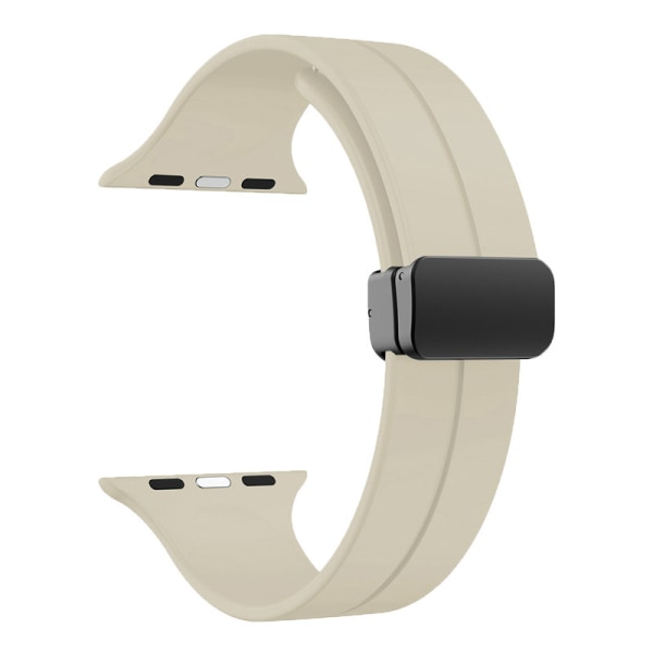 Silikon Armband Magnetisk rem med Apple Watch-remmar til Apple Watch Udra