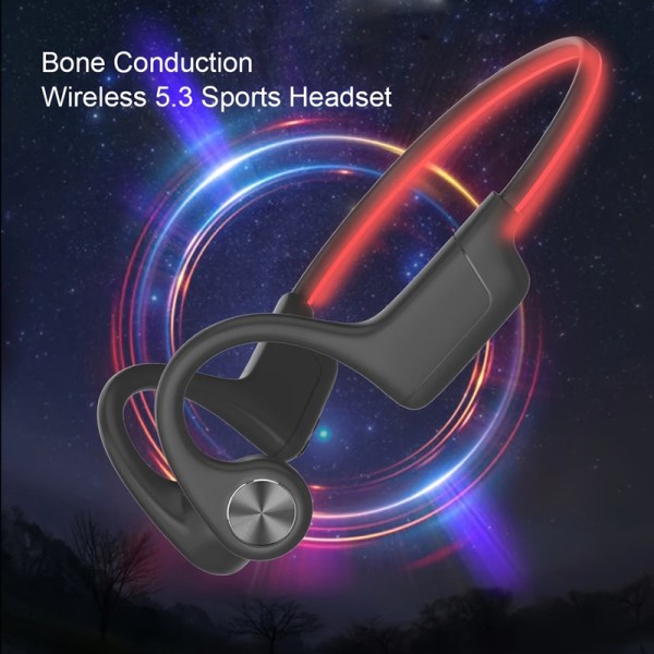 Natløbende, trådløse øretelefoner til sport, trådløse øretelefoner, der ikke er i øret, behagelige