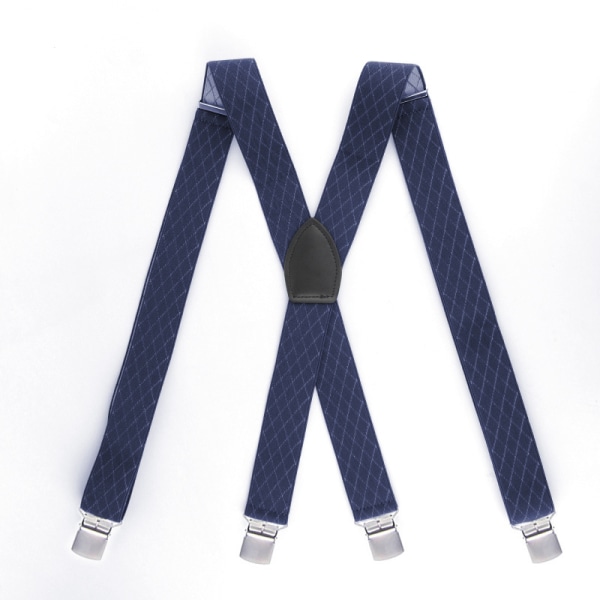 Men's elastic suspender, adjustable length elastic suspender, suitable for everyone's size, suspender