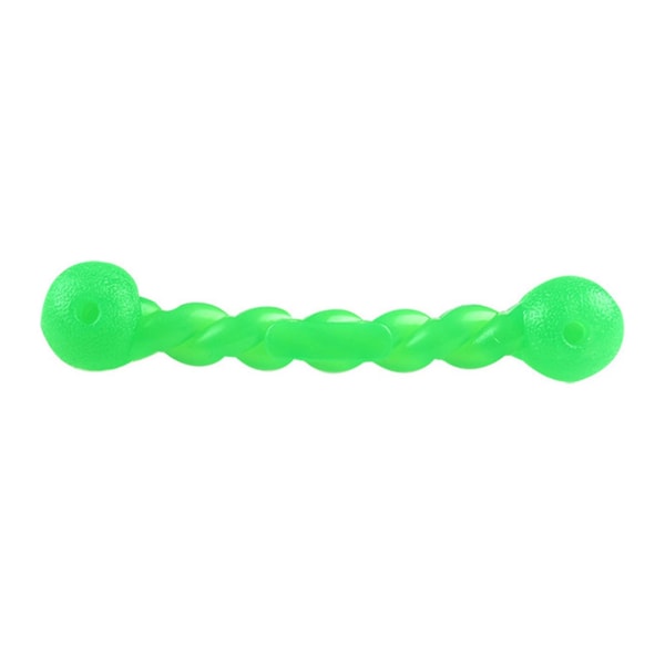 Dog Chew Toy Durable Rubber Interactive Training Spiral for Tooth Cleaning