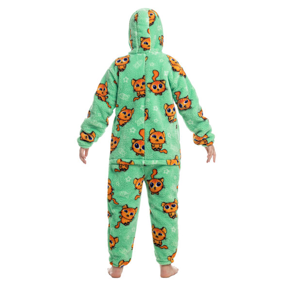 Lasten Haalari Pyjama Söpö Kuviopainatus Vetoketjukiinnitys Unisex Hupullinen Pehmeä Talvi Syksy Tyyppi 5