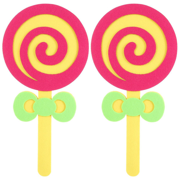 2 st prestanda fest lollipop dekoration prop lollipop foto prop lollipop prop