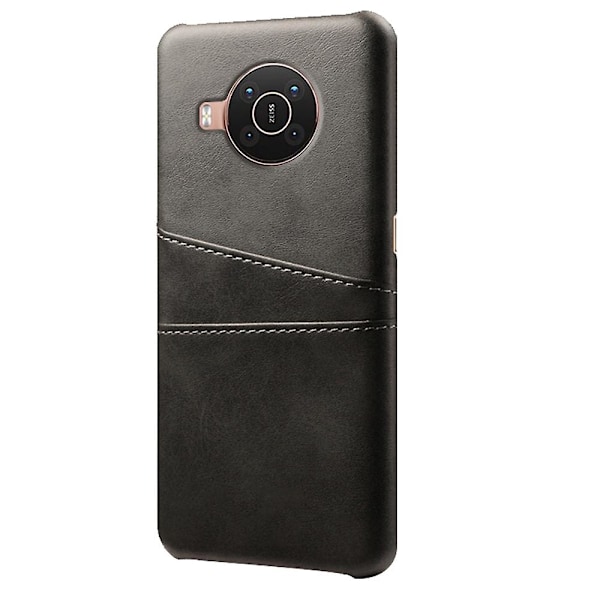KSQ Dobbelt Kortspor PU Lærbelagt PC-skall Deksel for Nokia X10/Nokia X20 Stil A Nokia X10 5G