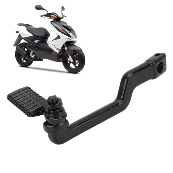 Scooter Kick Starter Pedal Montering Stål Svart med Skruv för GY6 50/60/80CC Motor