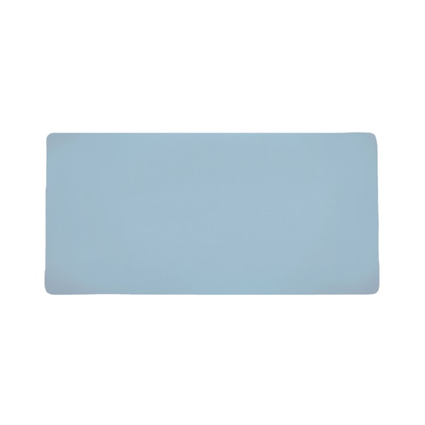 Musmatta, halkfritt PU-läder cover, 60x40 cm light blue