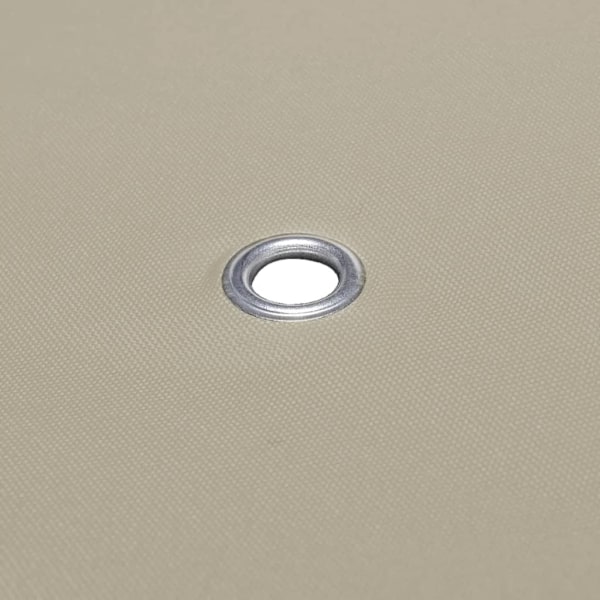 vidaXL Paviljongin katto 3x3 m 270 g/m² vedenpitävä beige beige 4900