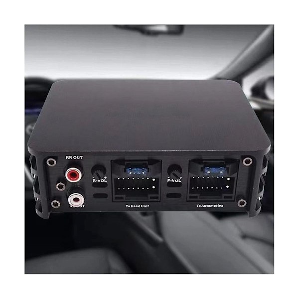Professionell DSP-förstärkare för bilradio Android, 4-kanals HiFi-förstärkare, 4 x 80 W