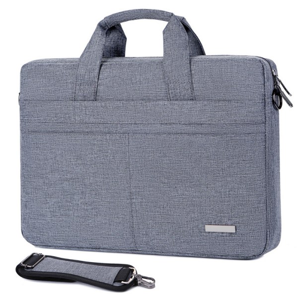 15,6 tums laptopväska ärmväska, paket, handväska, laptopväskor Gray