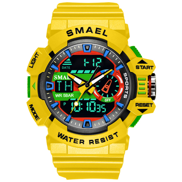 Men's digital sports watch, off-road, holiday, school, travel