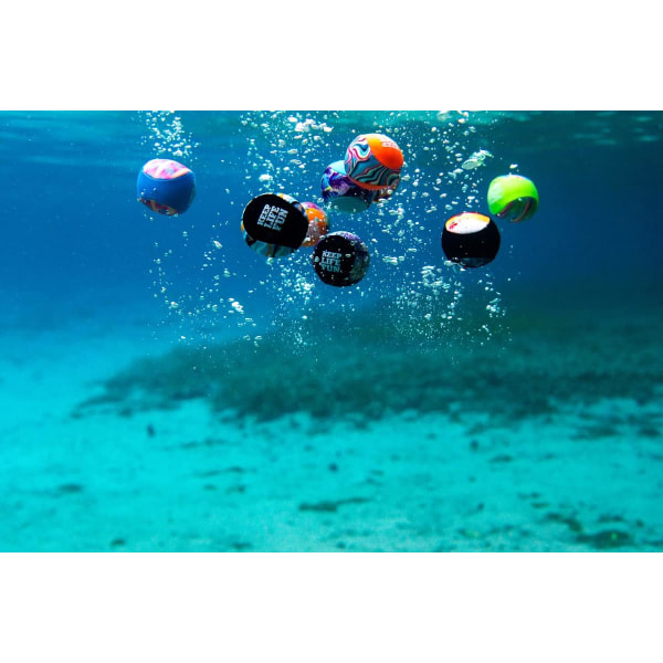 Original vattenstudsande boll – vattentäta strandleksaker, poolspel för barn och vuxna, utomhuskul – grön Technicolor