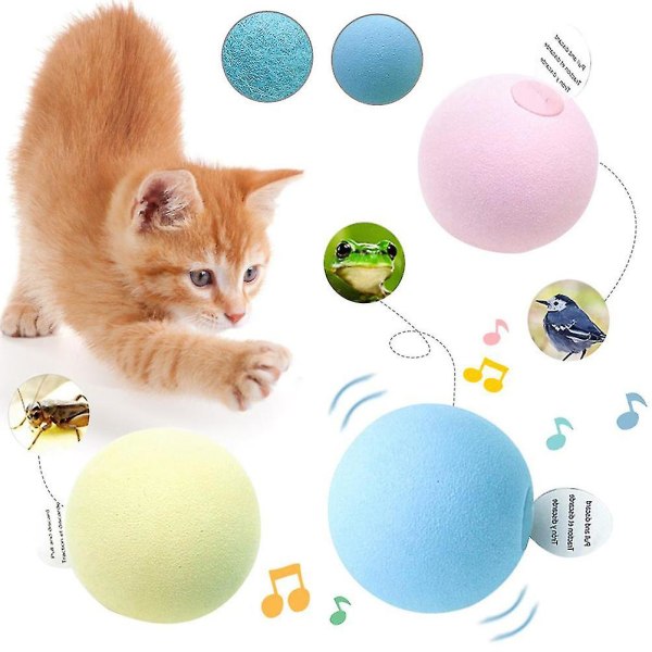 3PCS Interactive  with Catnip for Exercise and Hunting