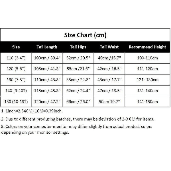 5 stk./sæt Piger Havfruehale Badedragt Børn Havfrue Ariel Cosplay Kostume Fantasy Strand Bikini Sæt 4 Sæt 4 Set 4 120